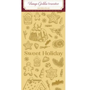 Mini transfert Golden Sweet Christmas