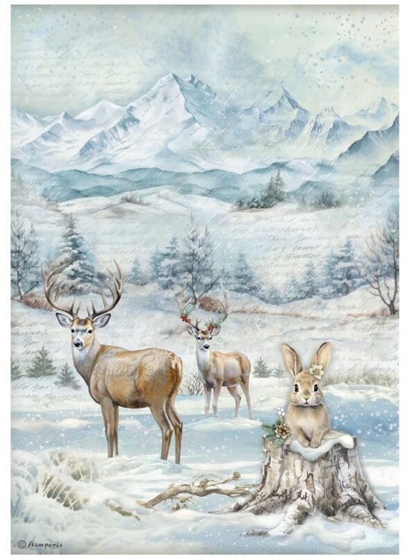 Papier de riz maison des chouettes la faune