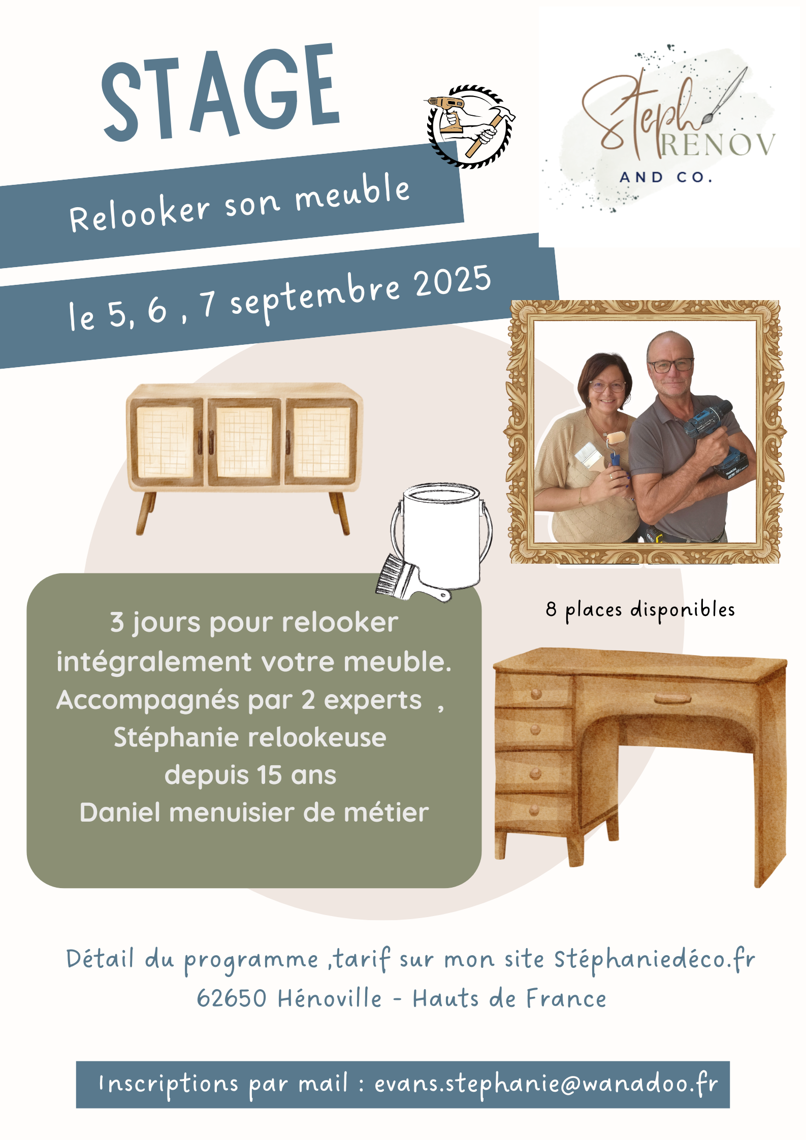 affiche stage