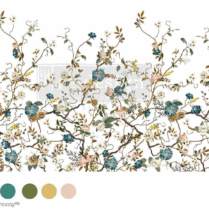 Decor transfert blue vine Redesign