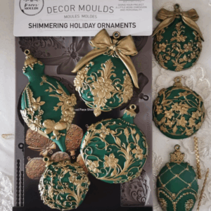 Moule silicone Shimmering Holiday Ornaments