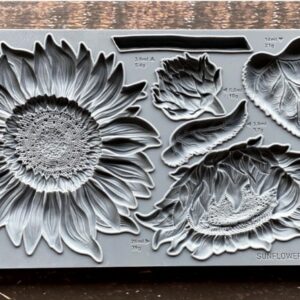 Moule silicone Sunflowers IOD