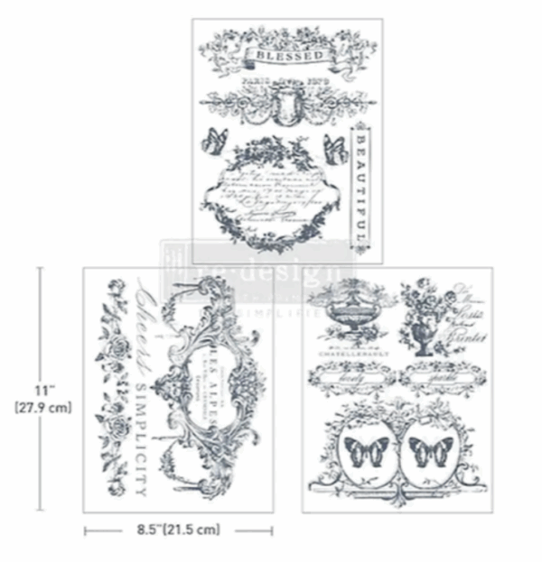 transfert lovely labels Redesign