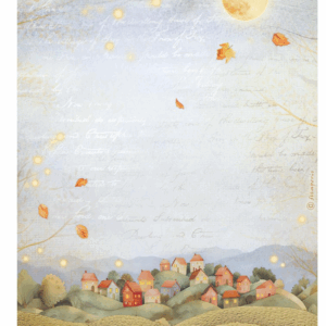 Papier de riz Whispering woods collines