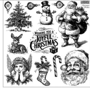 Tampon Christmas Whishes IOD