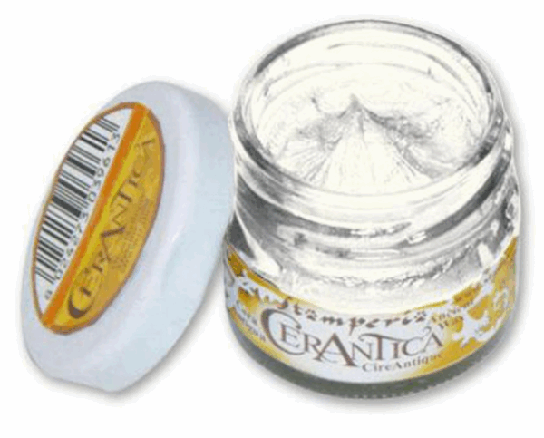 Cire ancienne blanche