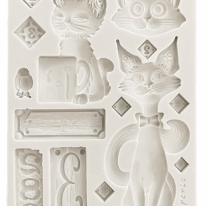 Moule silicone Chats Furry Friends