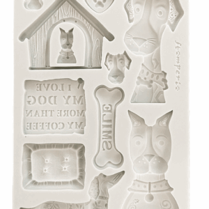 Moule silicone Furry Friends J’aime mon chien