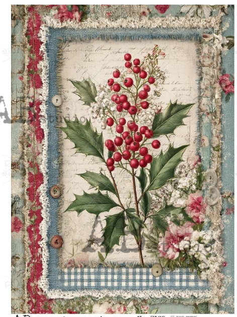 Papier de riz houx ABStudio