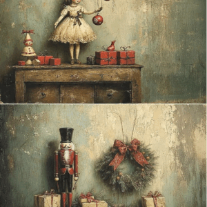 Papier de riz jouets anciens casse noisette ITD collection