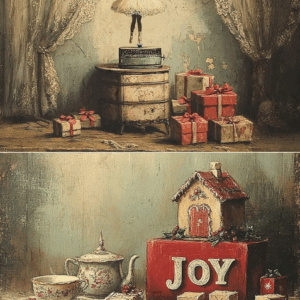 Papier de riz jouets anciens tasses