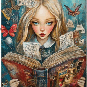 Papier de riz Alice portrait ABStudio