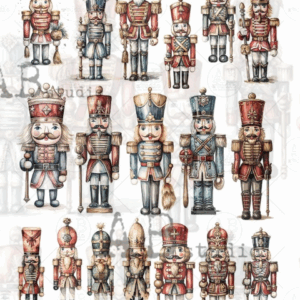 Papier Nutcrackers ABStudio