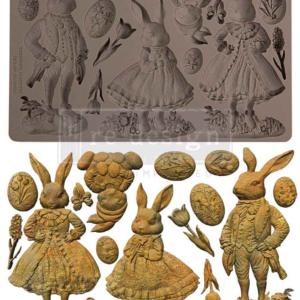 Moule silicone Meadow Whispers lapins Redesign