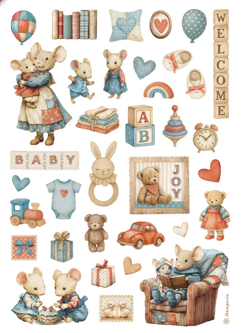 Papier de riz accesoires de baby