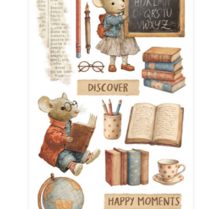 Rub-on cm 10,16x21,6 - Family Maison