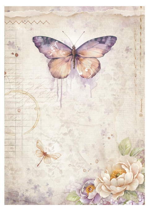 Papier de riz paillon 95