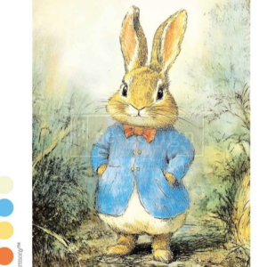 Papier fibre bunny easter Redesign