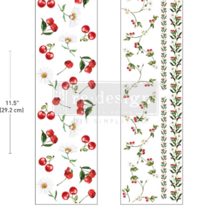 Transfert Daisy Cherry delight