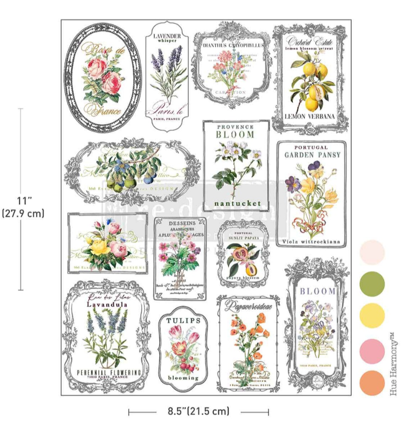 Transferts H2O Whispers & Petals