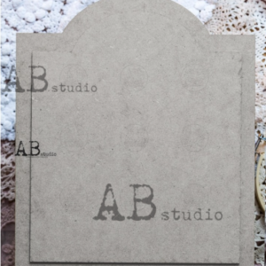 Base carton avec arrondi