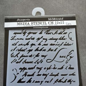 POchoir petite ecriture