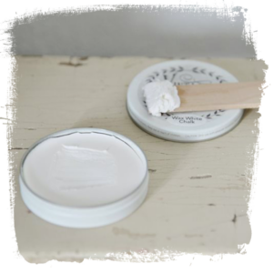Antique WAX Pearl ( gris blanc )