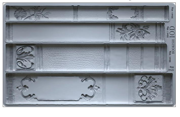 Bookish IOD moule silicone