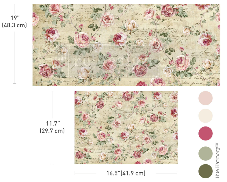 Ensemble de papier fibre Charme intempore