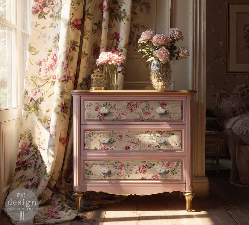 Papier fibre Velours poussiéreux Mauve Redesign – Image 2