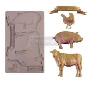 Moule silicone Farm animals