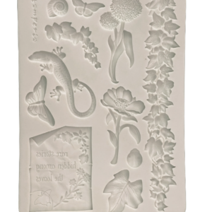 Moule silicone all around fleurs et feuilles