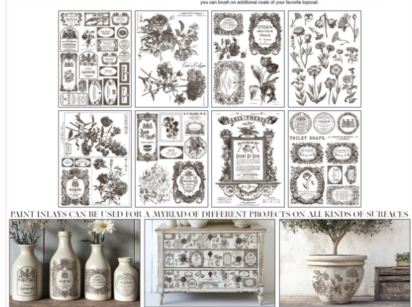 Paint Inlay Floriography IOD – Image 2