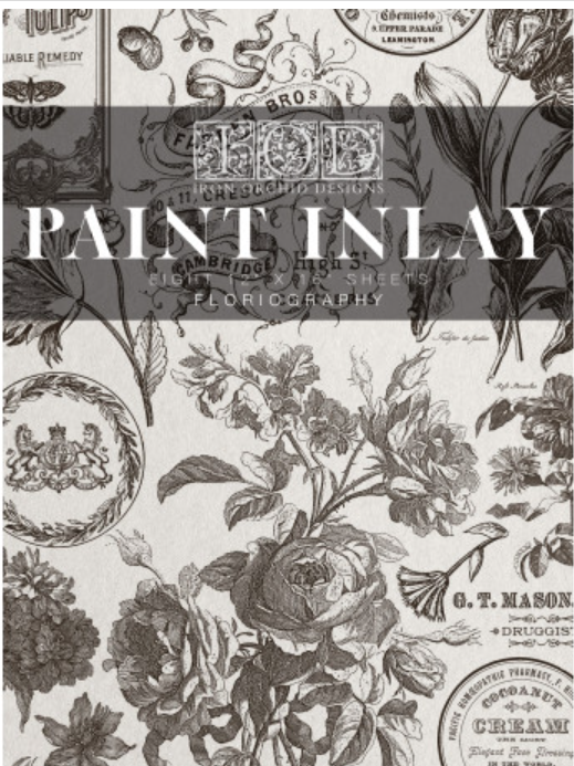 Paint Inlay Floriography IOD