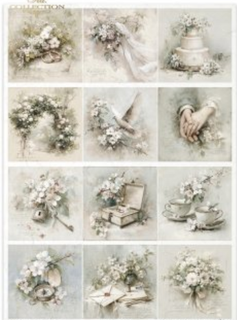 Papier de riz cases anciennes 240