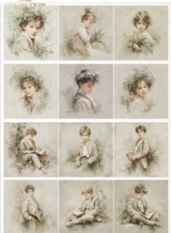 Papier de riz enfants 235