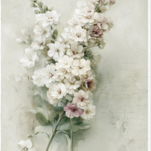 Papier de riz fleurs 237