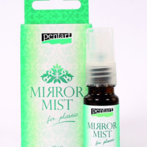 Peinture effet miroir sur plastique transparent 10 ml