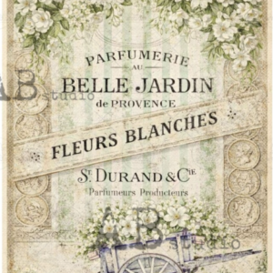 Papier de riz belle jardiniere 216