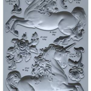 Moule silicone Unicorns IOD