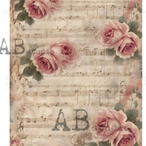 PApier de riz partition music 290