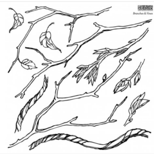 Tampon Branches et vines IOD