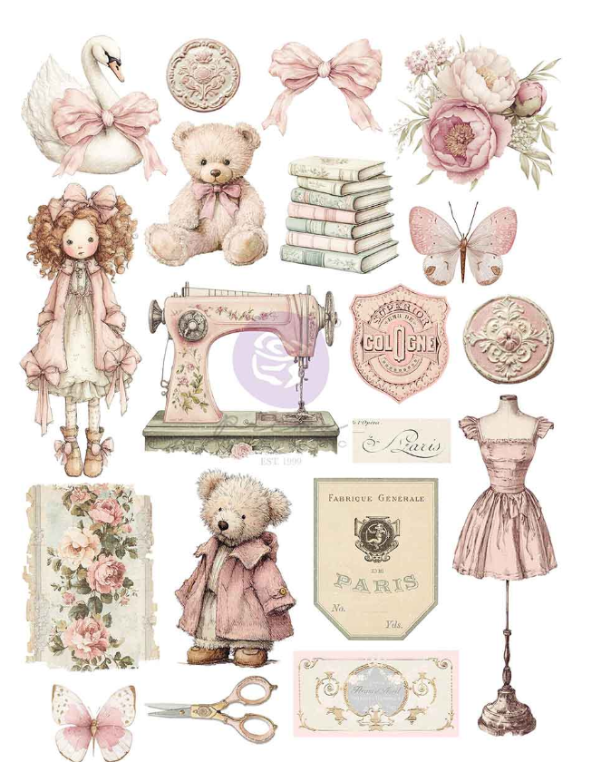 Transfert Buttons & Keepsakes
