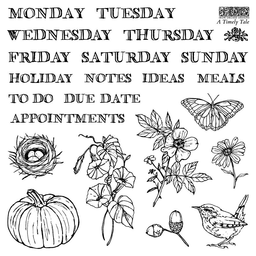 Tampon A Timely Tale Stamp – Image 3