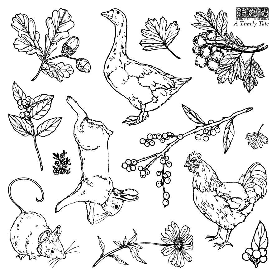 Tampon A Timely Tale Stamp – Image 2
