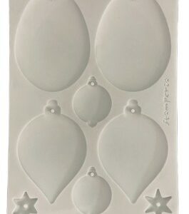 Moule silicone Christmas balls Stampéria