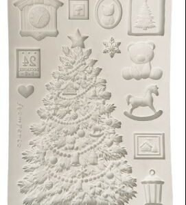 Moule silicone Christmas tree Stampéria