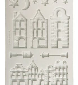 Moule silicone Stampéria Village Christmas