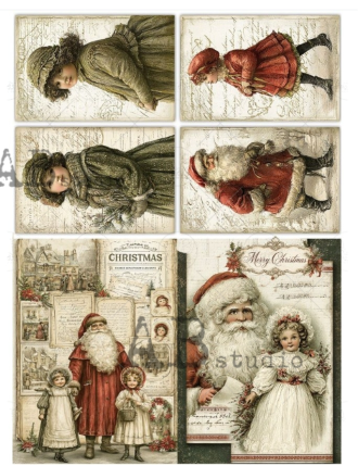 Papier de riz Personnages anciens 307