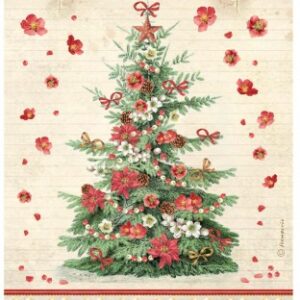 Papier de riz classis christmas tree 345